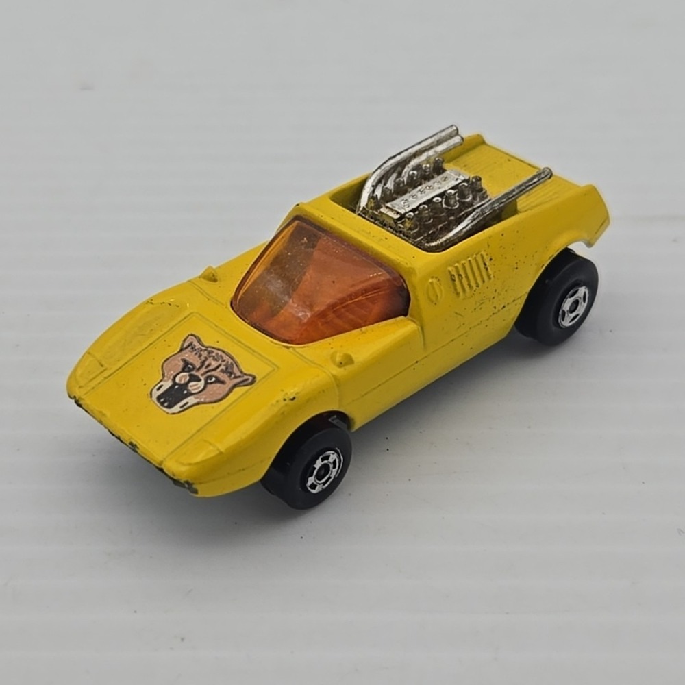 Matchbox‎ Lesney Superfast No1 MOD ROD with " WILD CAT LABEL " Without Box